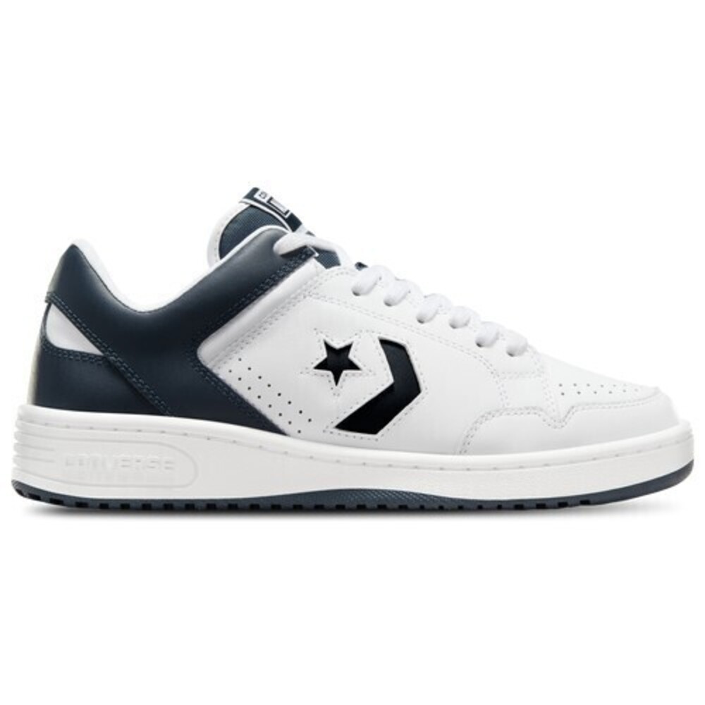 Converse Mens Converse Weapon Basketball Shoes, Navy/White,10.5